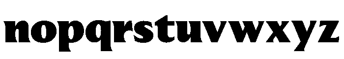 Moulin Super Font LOWERCASE