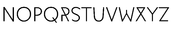 Movement DirectLight Instance Font UPPERCASE