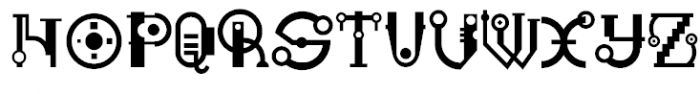 Monte Summa  Font UPPERCASE