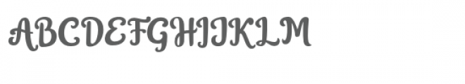 Mochalate Font UPPERCASE