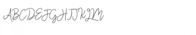 Monalisa Monoline Script Font UPPERCASE