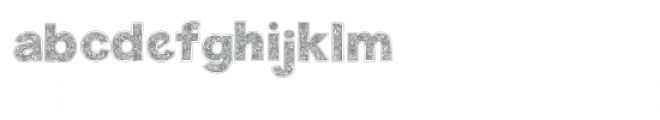 Monogram Inline Font LOWERCASE