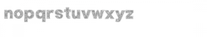 Monogram Inline Font LOWERCASE