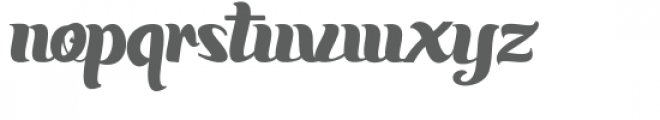 Montelin Font LOWERCASE