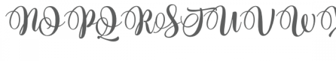 Monttassic Font UPPERCASE