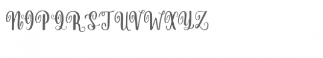 monogram script font Font UPPERCASE