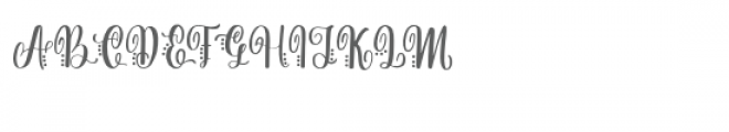 monogram script font Font LOWERCASE