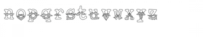 movember Font LOWERCASE