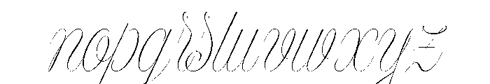 Model Banner Font LOWERCASE