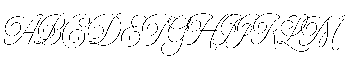 Model Display Font UPPERCASE