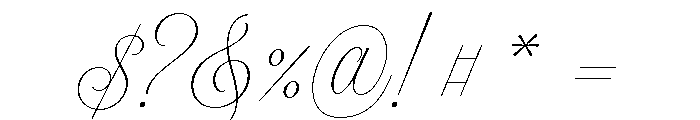 Model Headline Font OTHER CHARS