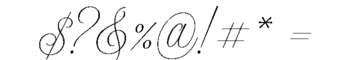 Model Subhead Font OTHER CHARS