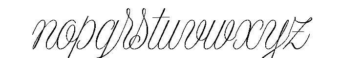 Model Subhead Font LOWERCASE