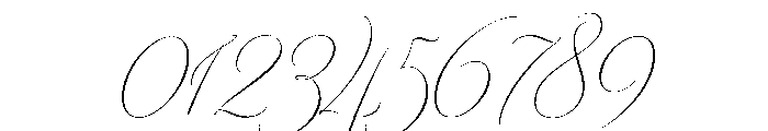 Model Font OTHER CHARS