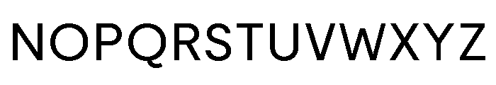 Moderat Book Font UPPERCASE