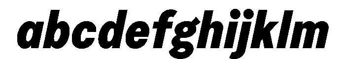 Moderat Condensed Black Italic FONT