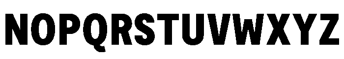 Moderat Condensed Black Font UPPERCASE