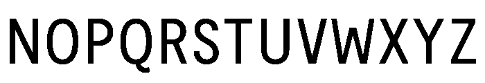 Moderat Condensed Book Font UPPERCASE