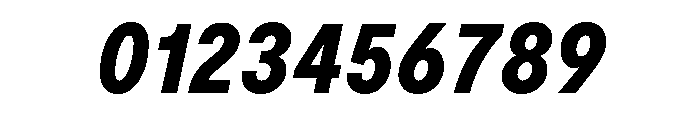 Moderat Condensed Extra Bold Italic Font OTHER CHARS
