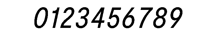 Moderat Condensed Regular Italic Font OTHER CHARS
