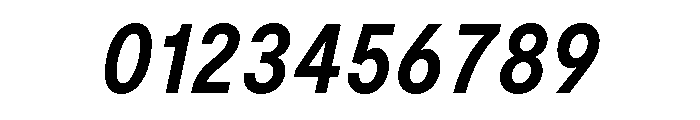 Moderat Condensed Semi Bold Italic Font OTHER CHARS