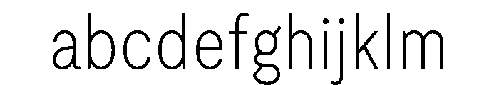 Moderat Condensed Thin FONT