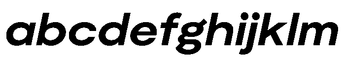 Moderat Extended Bold Italic FONT