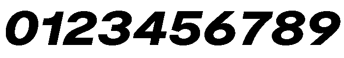 Moderat Extended Extra Bold Italic Font OTHER CHARS