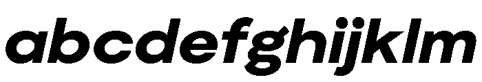 Moderat Extended Extra Bold Italic FONT