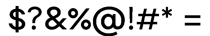 Moderat Extended Medium Font OTHER CHARS