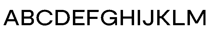 Moderat Extended Medium Font UPPERCASE