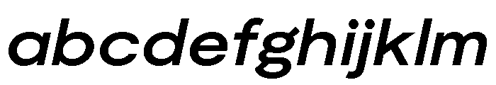 Moderat Extended Semi Bold Italic FONT