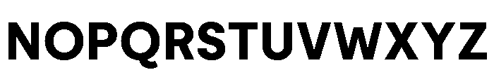 Moderat Extra Bold Font UPPERCASE