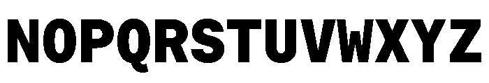 Moderat Mono Black Font UPPERCASE
