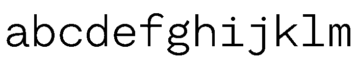 Moderat Mono Light FONT