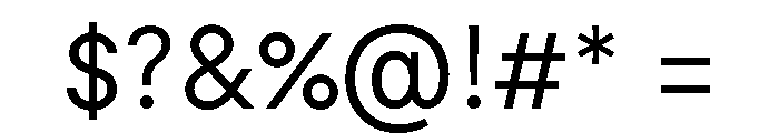 Moderat Regular Font OTHER CHARS