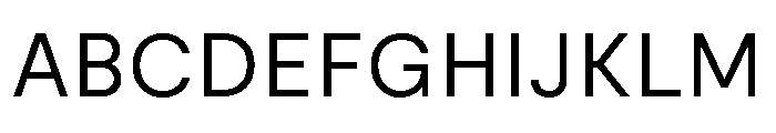 Moderat Regular Font UPPERCASE