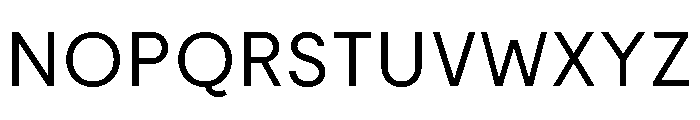 Moderat Regular Font UPPERCASE
