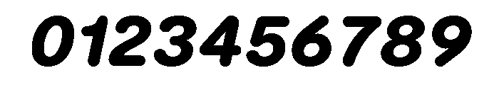 Moderat Rounded Extra Bold Italic Font OTHER CHARS