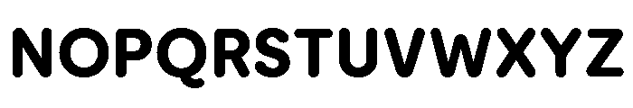 Moderat Rounded Extra Bold Font UPPERCASE