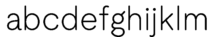 Moderat Rounded Extra Light FONT