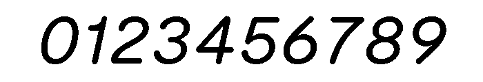 Moderat Rounded Regular Italic Font OTHER CHARS