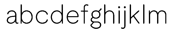 Moderat Rounded Thin FONT