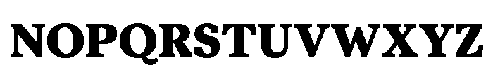 Moderat Serif Black Font UPPERCASE