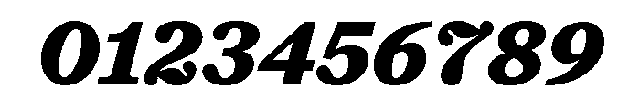 Moderat Serif Extra Bold Italic Font OTHER CHARS