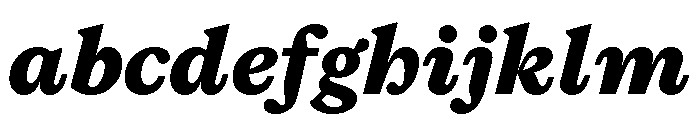 Moderat Serif Extra Bold Italic FONT