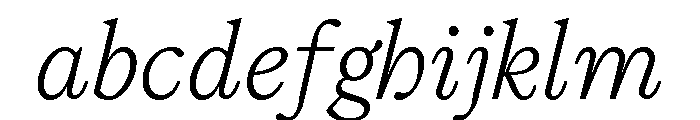 Moderat Serif Extra Light Italic FONT