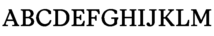 Moderat Serif Medium Font UPPERCASE