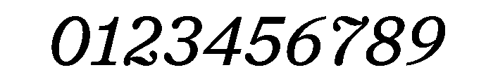Moderat Serif Regular Italic Font OTHER CHARS