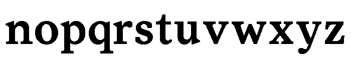 Moderat Serif Semi Bold Font LOWERCASE